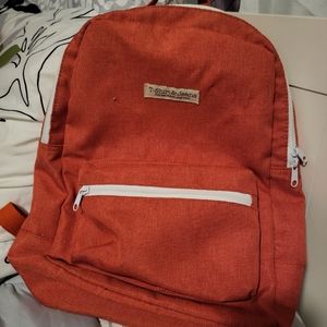 Orange backpack